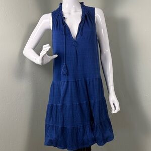 Max Studio Blue Midi Dress